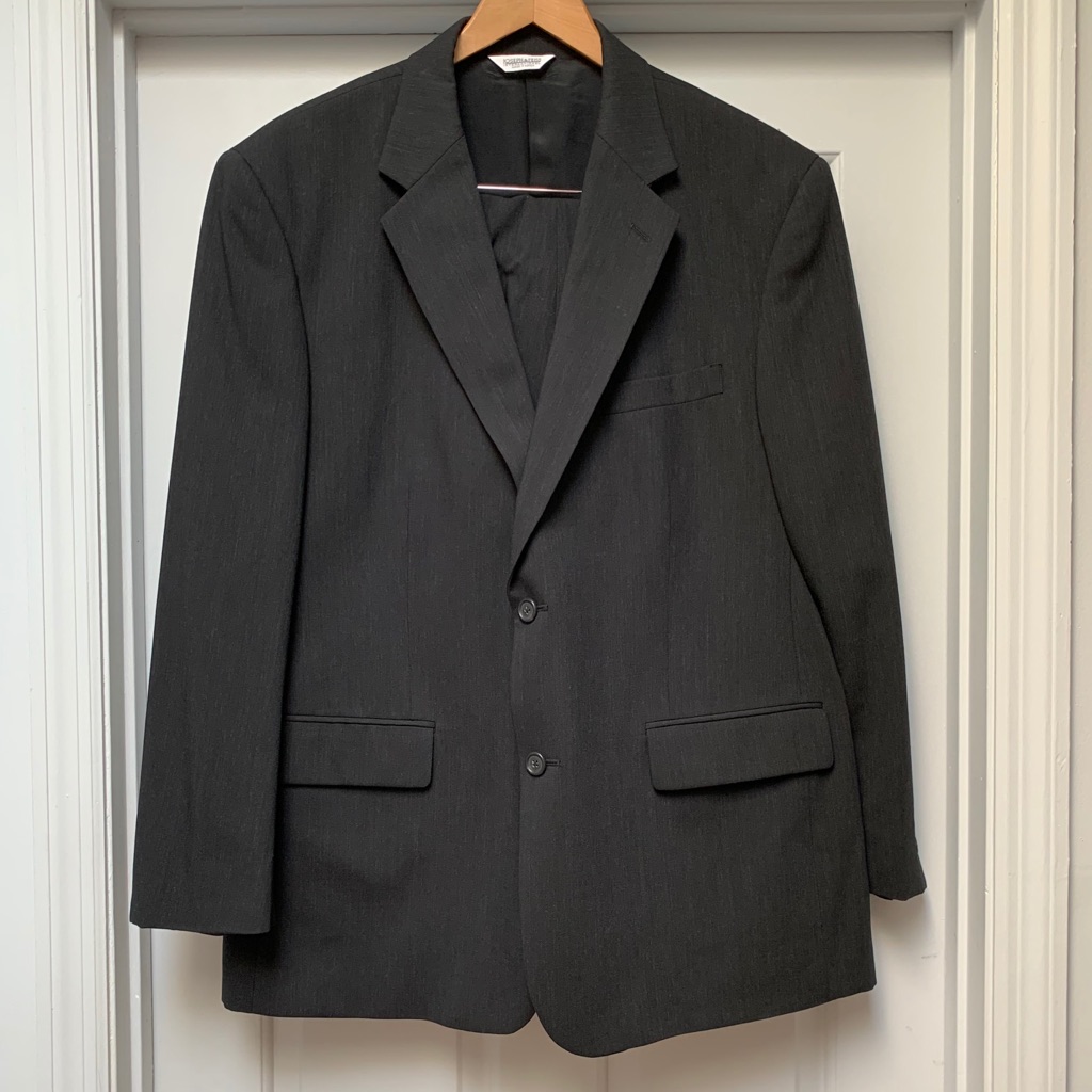 2xhp Nwot Joseph & Feiss Black Suit Sz 42/44